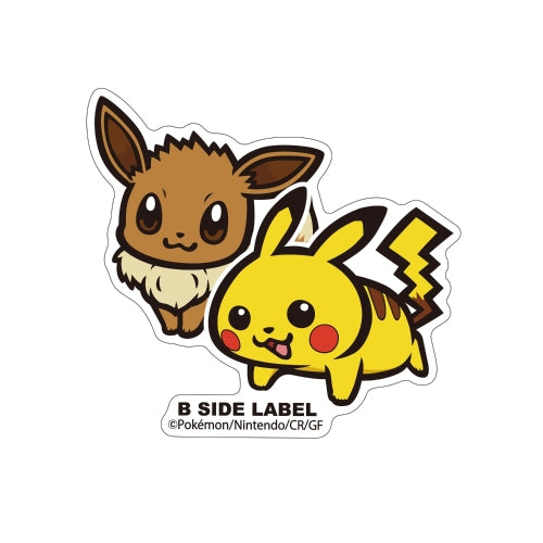 Eevee & Pikachu B-Side Label