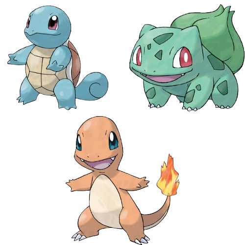Kanto Starters