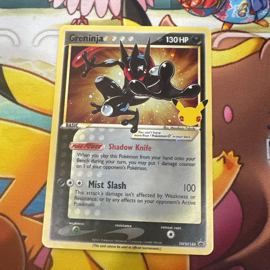 Greninja Gold Star - Celebrations ETB Promo SWSH144