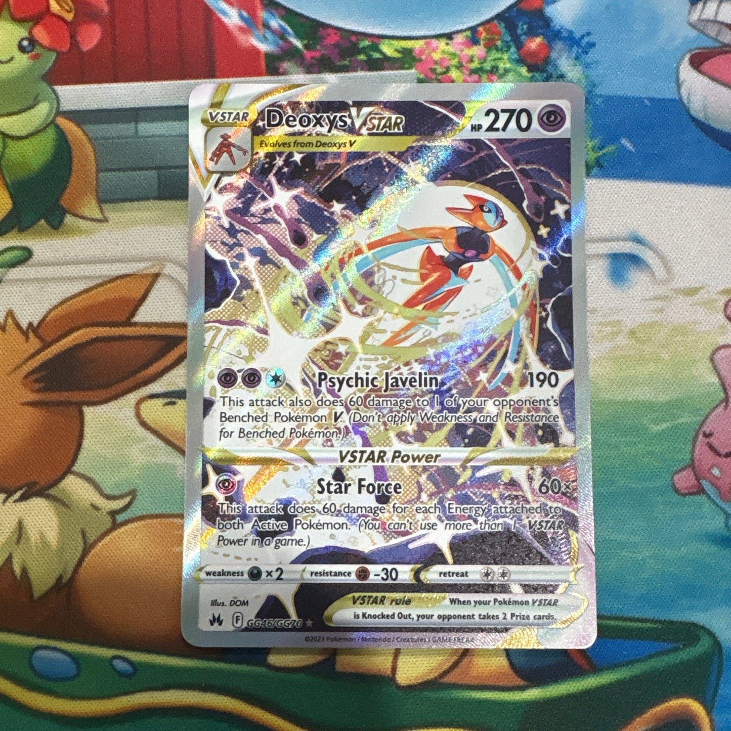 Deoxys Vstar - Crown Zenith GG46/GG70