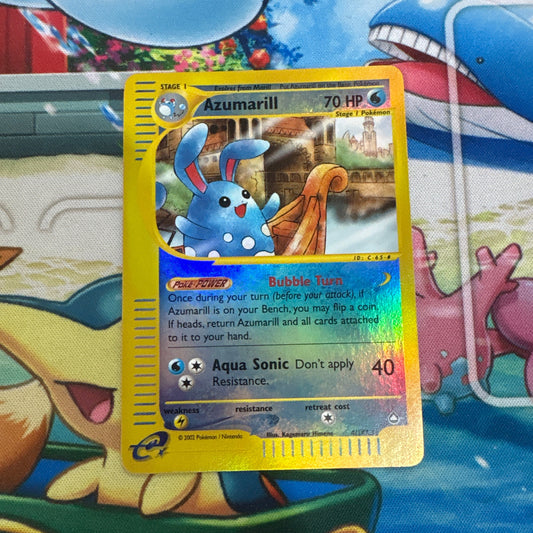 Azumarill Reverse Holo - Aquapolis 4/147