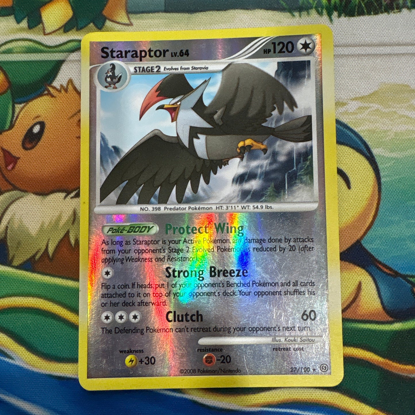 Staraptor Reverse Holo - Stormfront 27/100