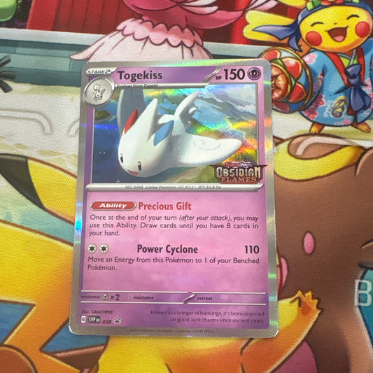 Togekiss - Obsidian Flames Pre-Release Promo SVP038