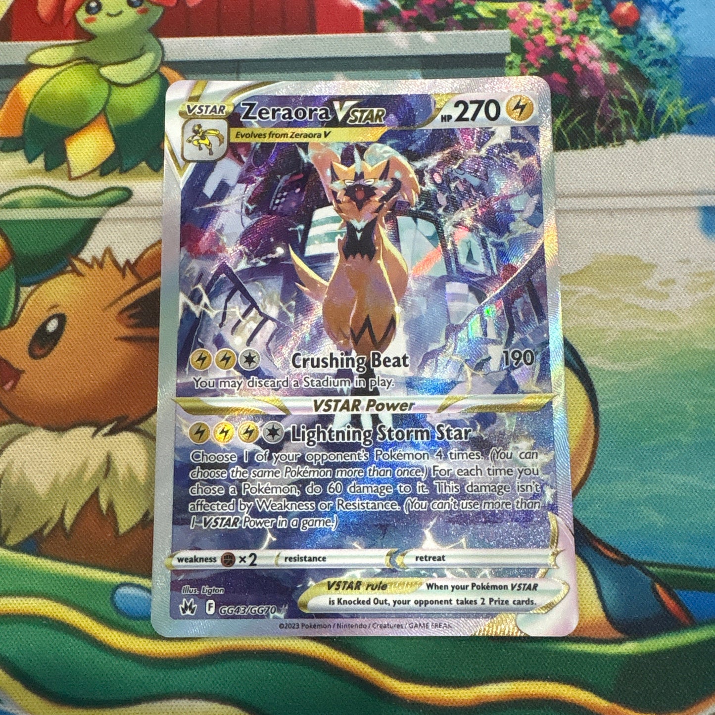 Zeraora Vstar - Crown Zenith GG43/GG70