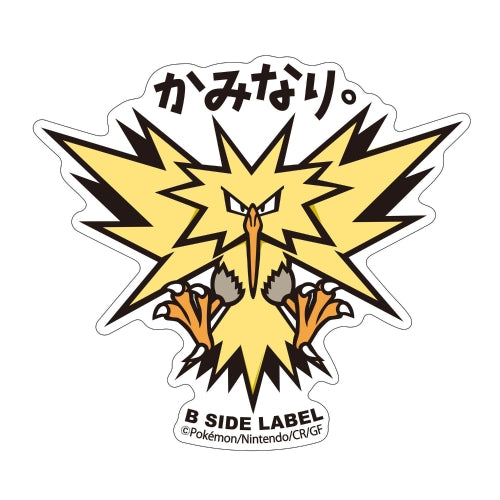 Zapdos B-Side Label