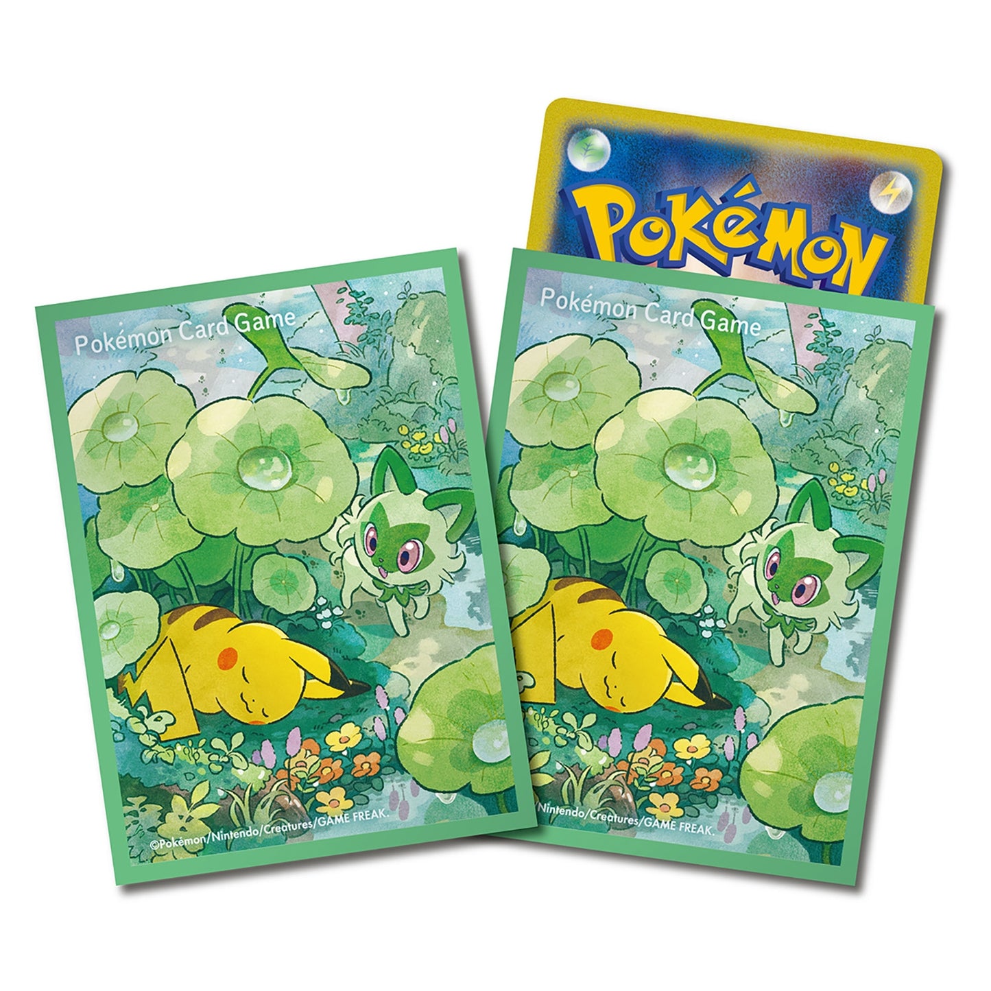 Sprigatito & Pikachu Deck Sleeves